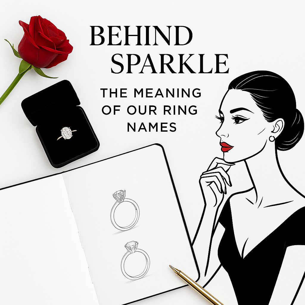 The Meaning Behind Every Jems & Juliette Ring Name | Custom Engagement ...